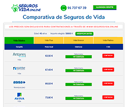 Obtén su comparativa